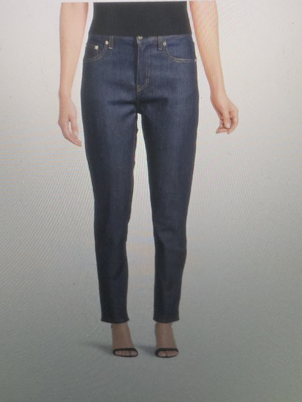Filippa K Vicky Raw Jeans Dark Wash Size 26